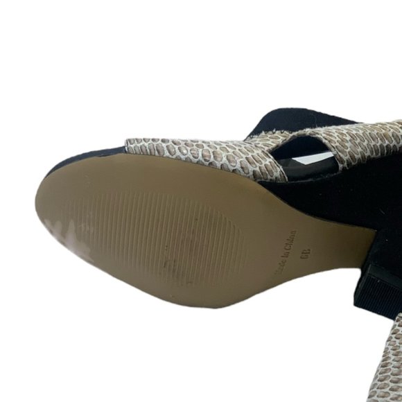 Victoria's Secret Womens Animal Snake Print Wedges Shoes Size 6B - Picture 4 of 4